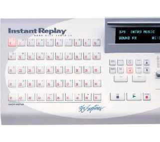 Instant replay audio clip player rental