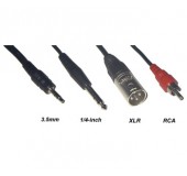 Types of Audio Cables Included with AV Rental Gear