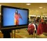 42" TV rental in a retail space